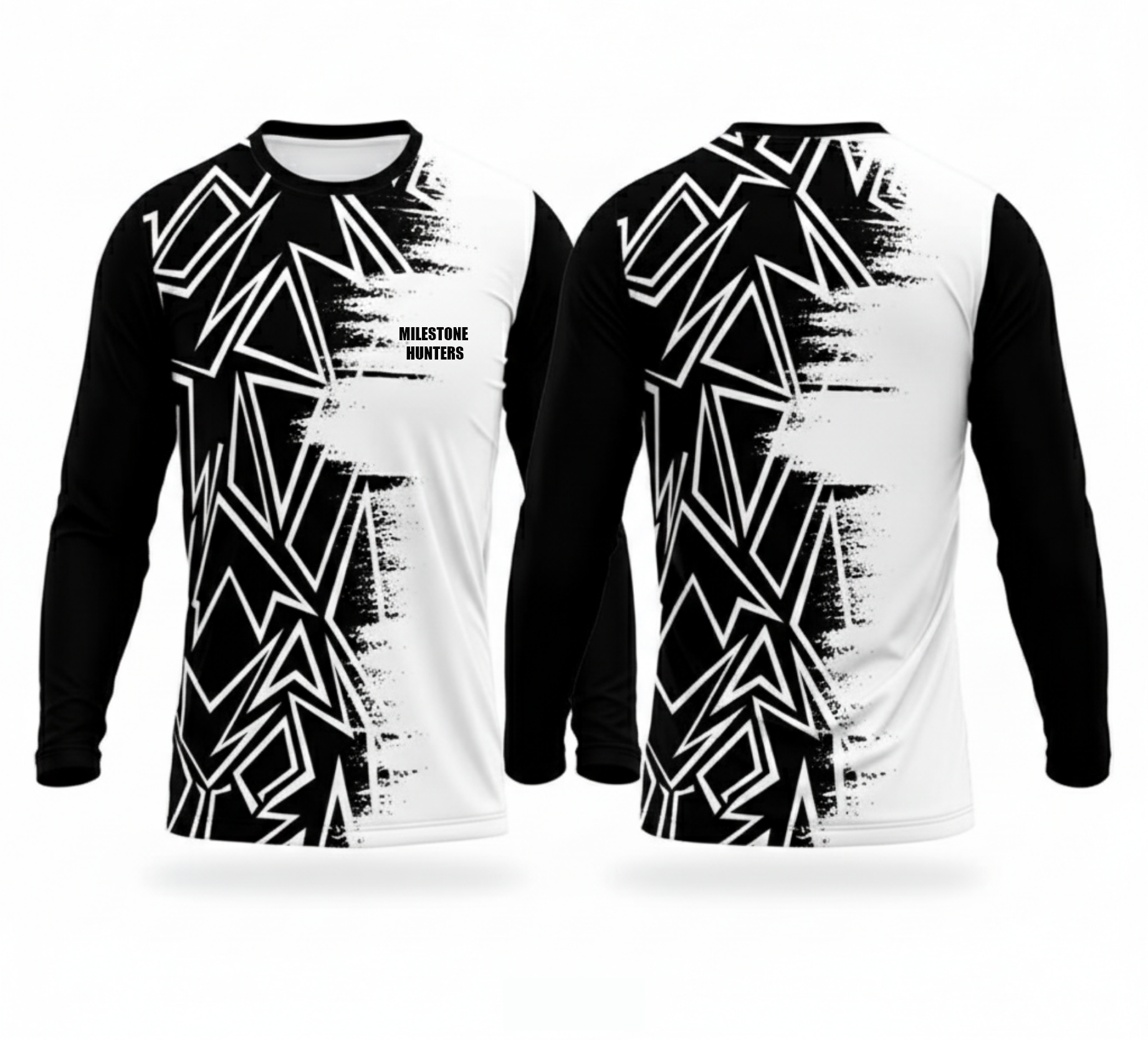 Trailblazer Long Sleeve Baselayer - Phantom Grid